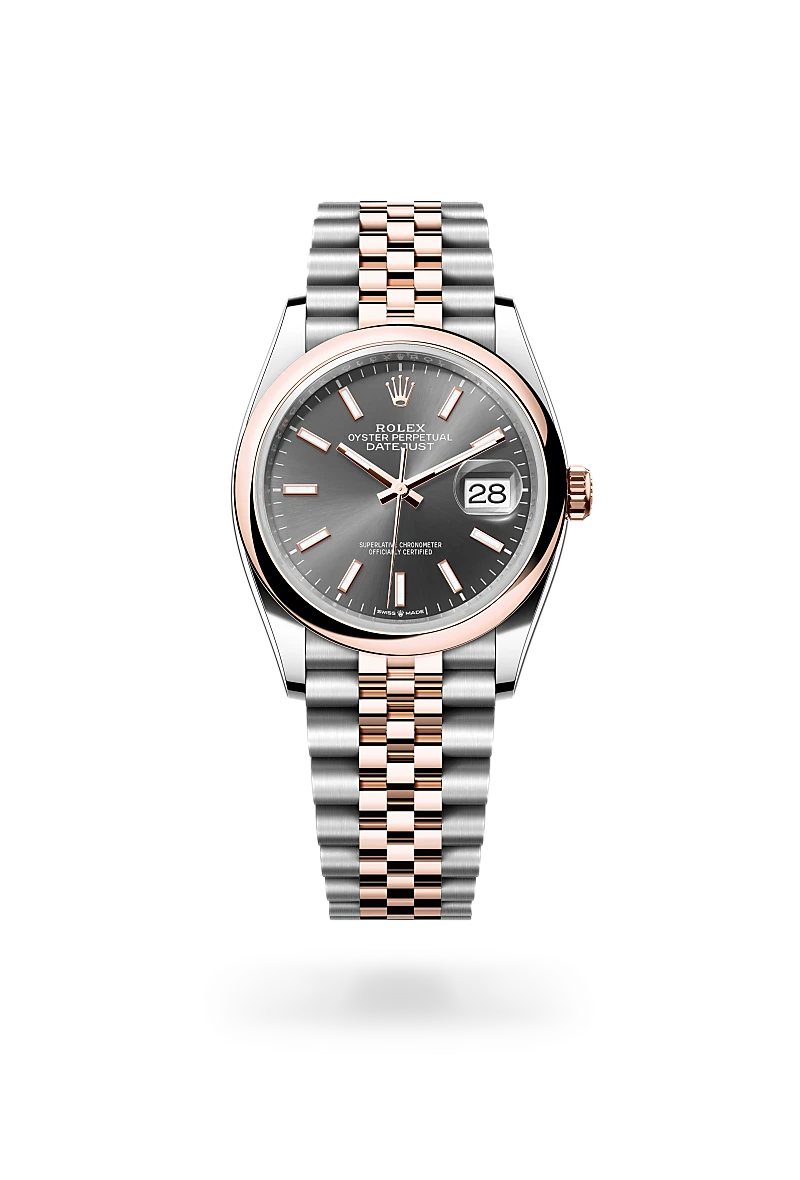 Rolex Datejust in Everose Rolesor - combination of Oystersteel and Everose gold - Chung Fatt Kee