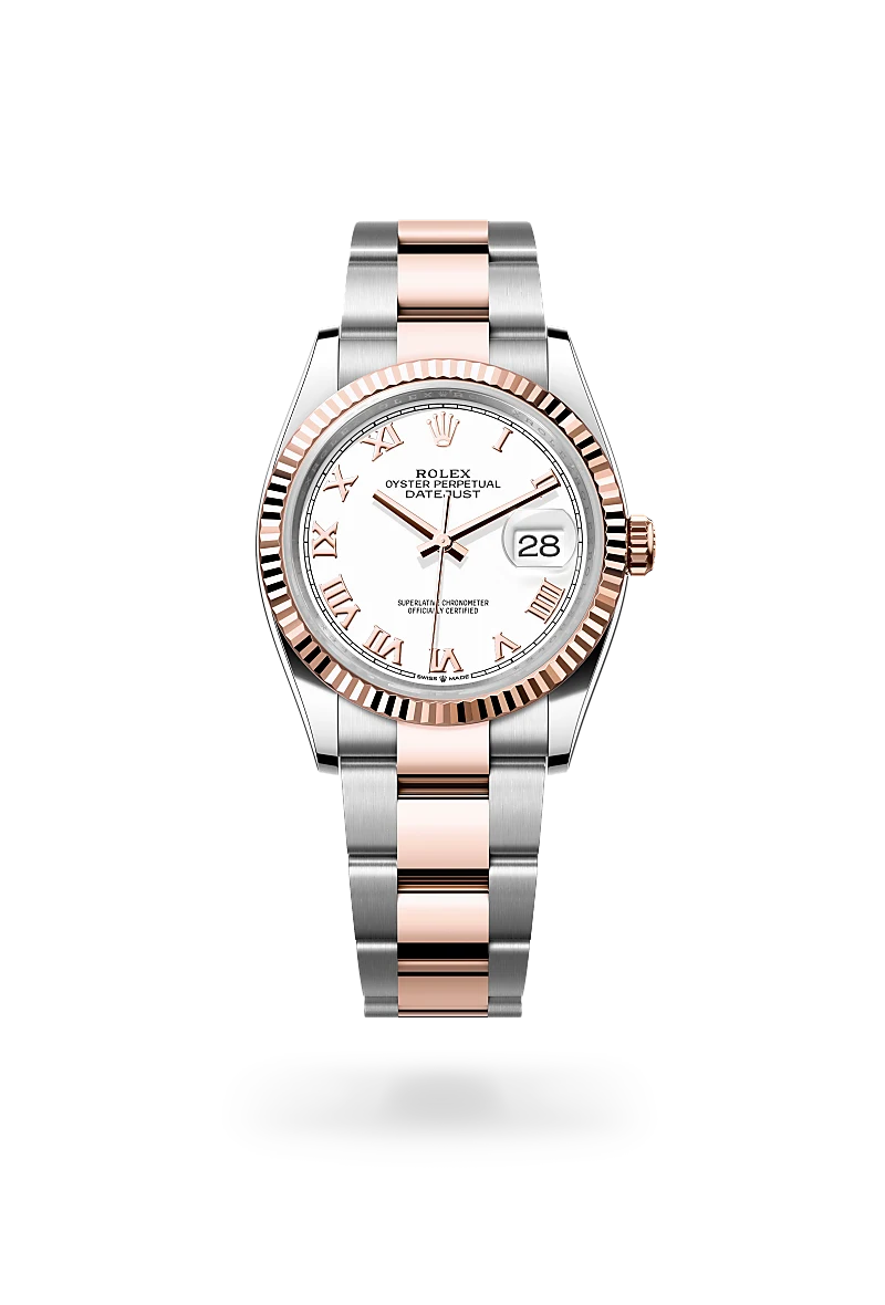 Rolex Datejust in Everose Rolesor - combination of Oystersteel and Everose gold - Chung Fatt Kee