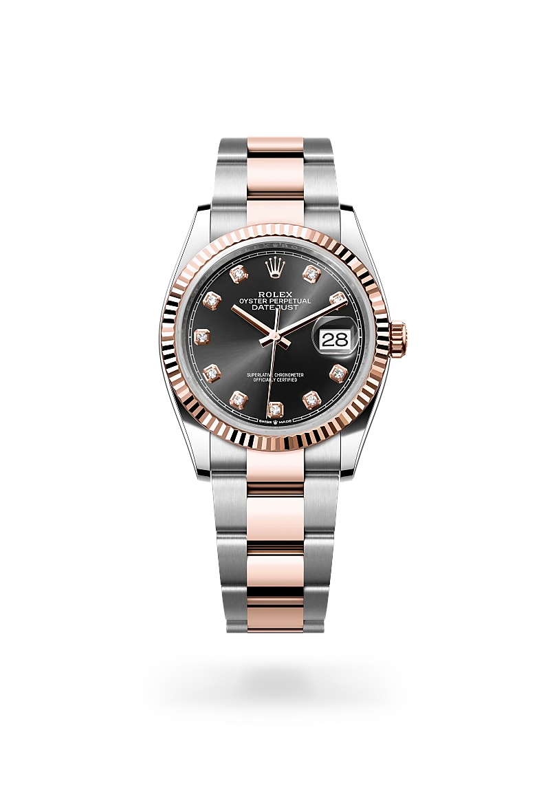 Rolex Datejust in Everose Rolesor - combination of Oystersteel and Everose gold - Chung Fatt Kee