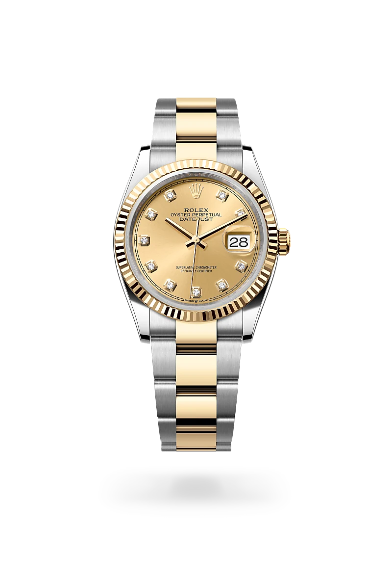 Rolex Datejust in Yellow Rolesor - combination of Oystersteel and yellow gold - Chung Fatt Kee