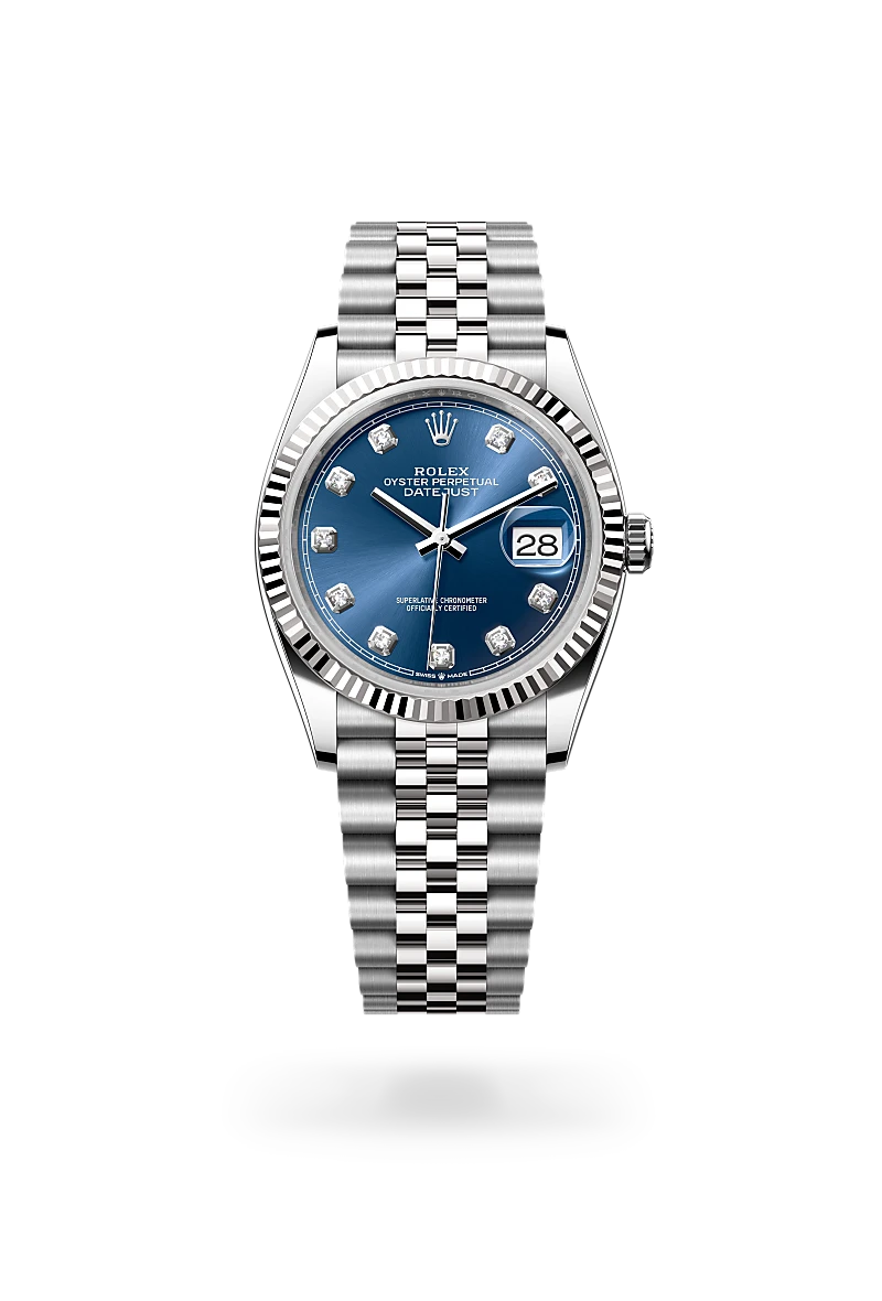 Rolex Datejust in White Rolesor - combination of Oystersteel and white gold - Chung Fatt Kee