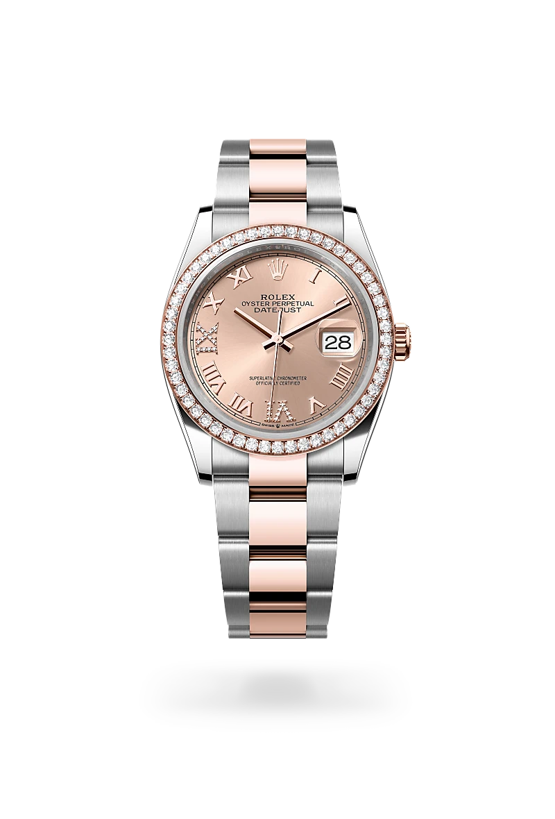 Rolex Datejust in Everose Rolesor - combination of Oystersteel and Everose gold - Chung Fatt Kee