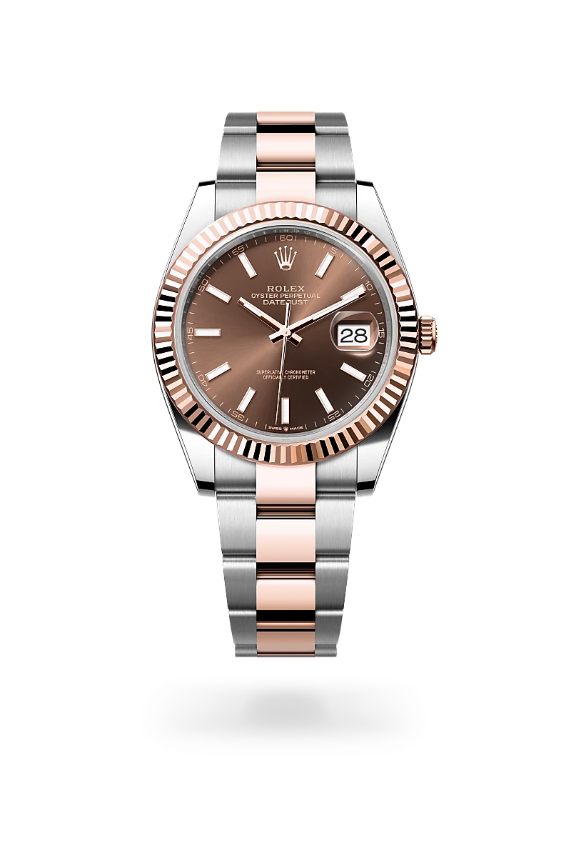 Rolex Datejust in Everose Rolesor - combination of Oystersteel and Everose gold - Chung Fatt Kee