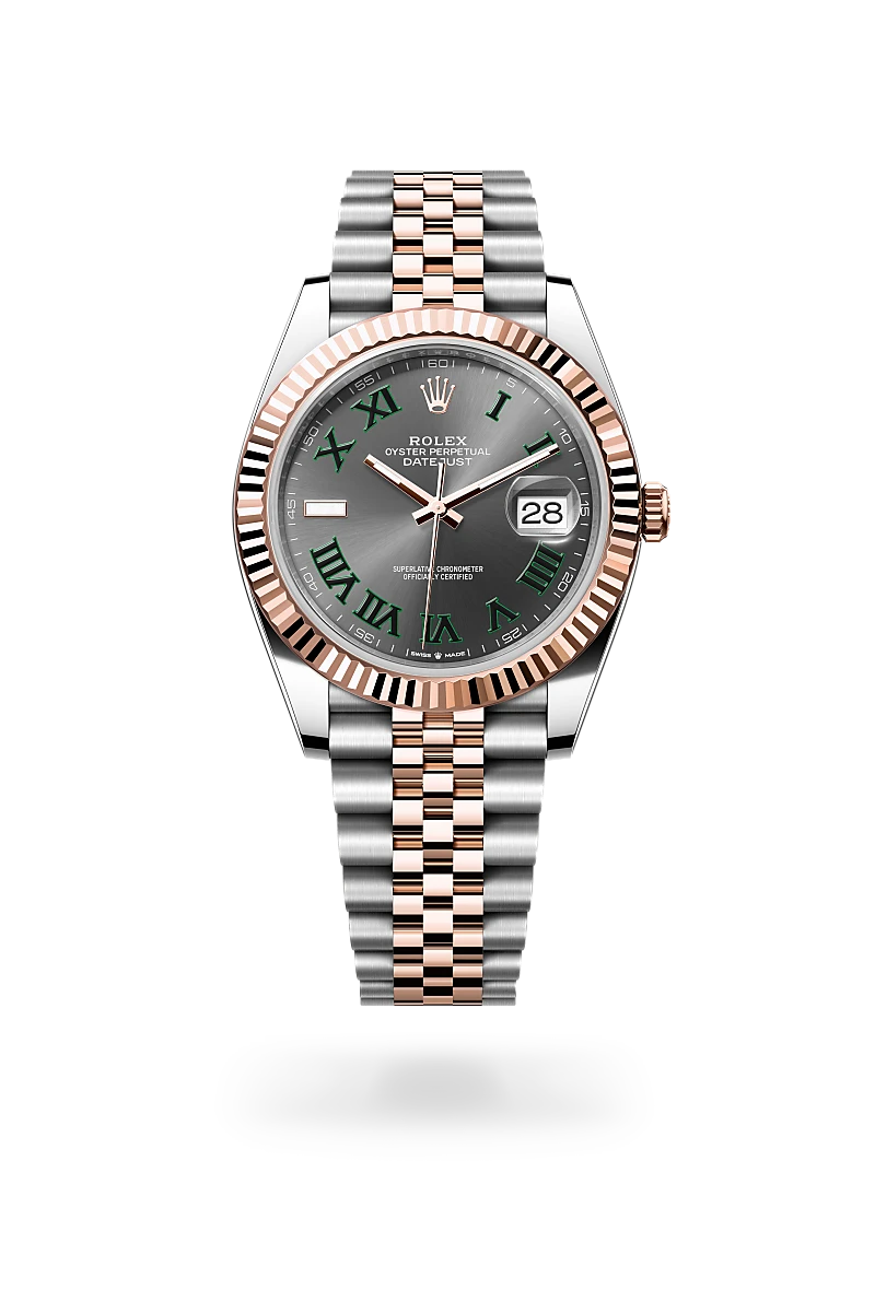 Rolex Datejust in Everose Rolesor - combination of Oystersteel and Everose gold - Chung Fatt Kee