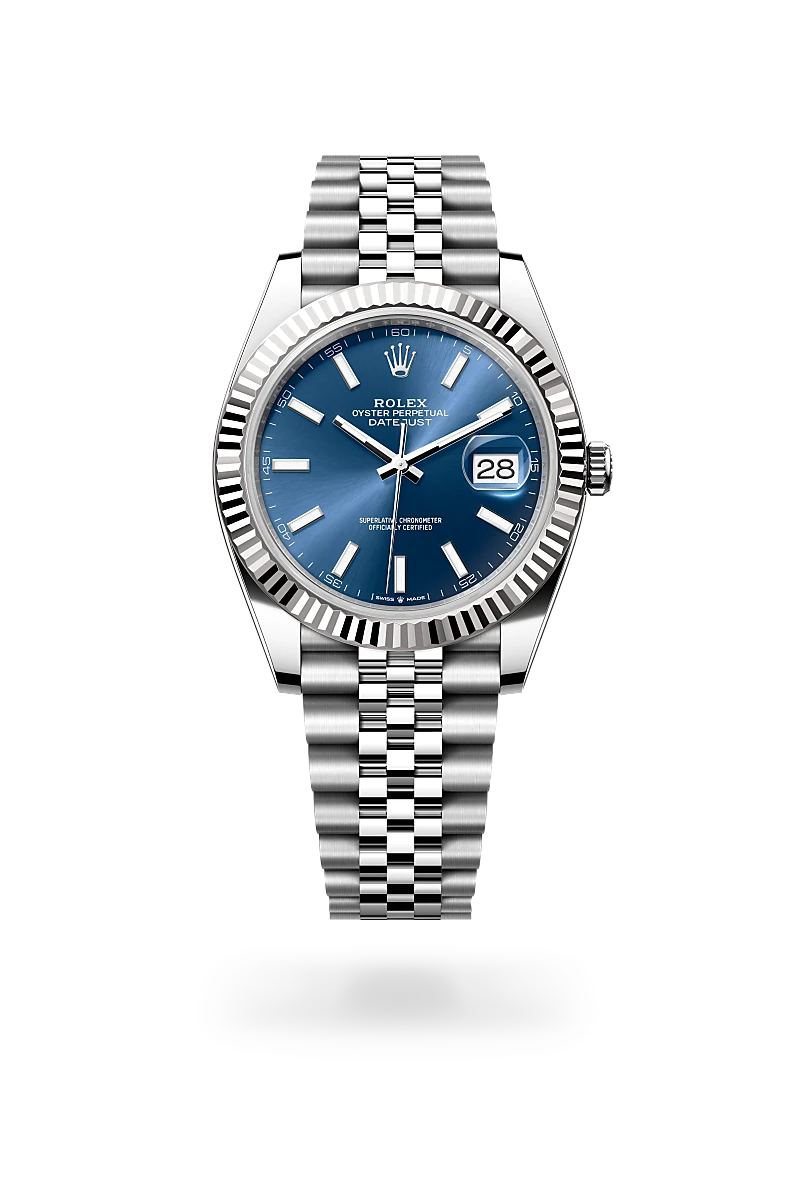 Rolex Datejust in White Rolesor - combination of Oystersteel and white gold - Chung Fatt Kee