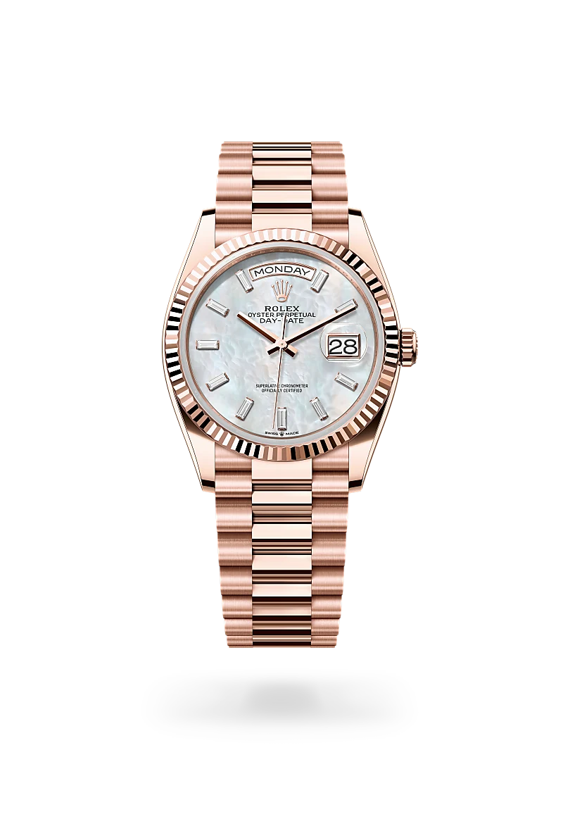 Rolex Day-Date in 18 ct Everose gold - Chung Fatt Kee