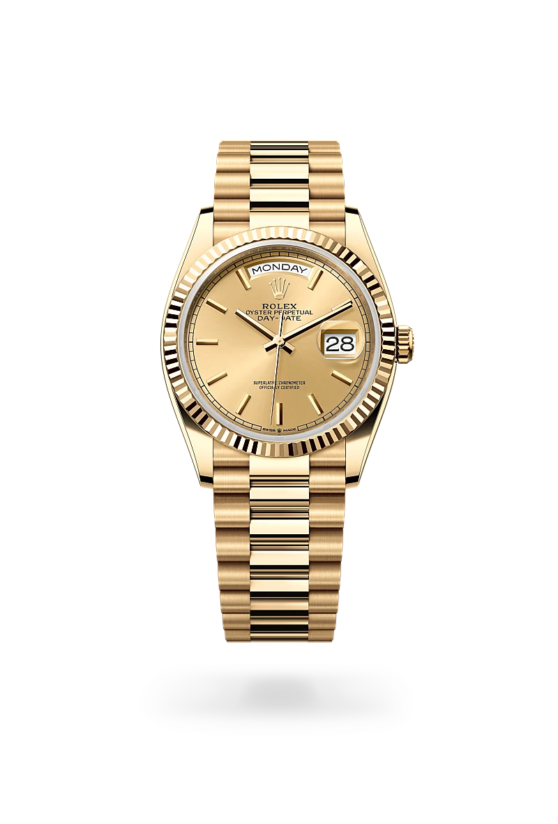 Rolex Day-Date in 18 ct yellow gold - Chung Fatt Kee