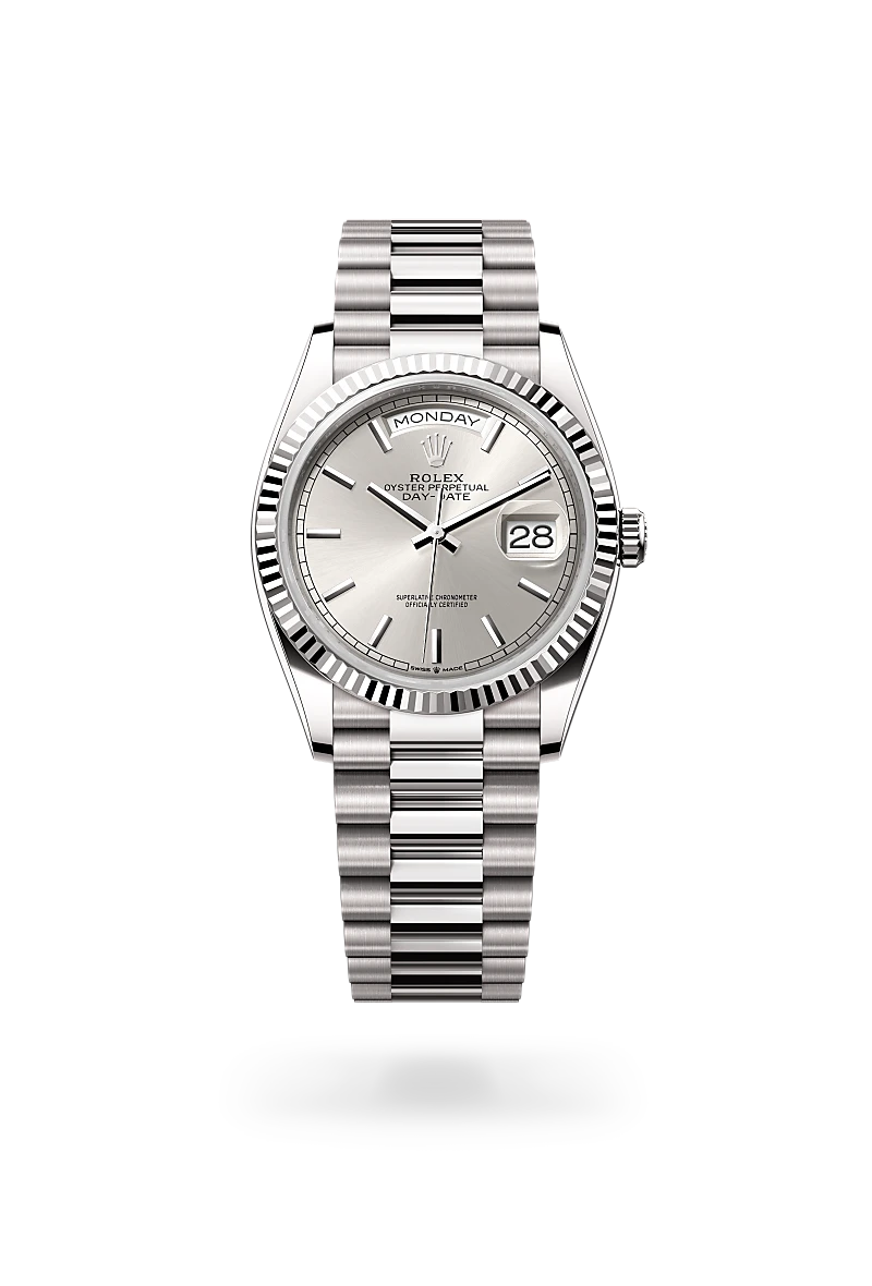 Rolex Day-Date in 18 ct white gold - Chung Fatt Kee