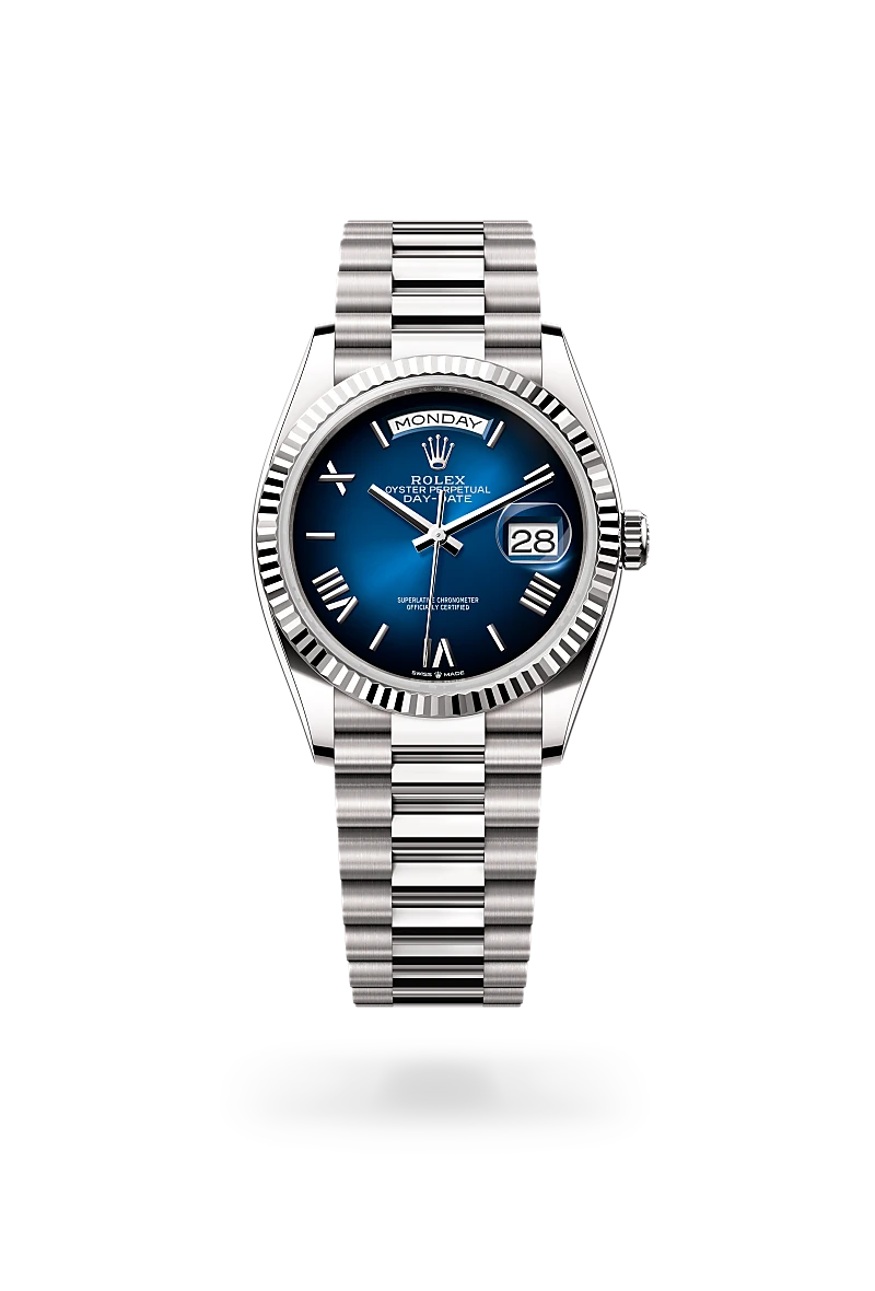 Rolex Day-Date in 18 ct white gold - Chung Fatt Kee