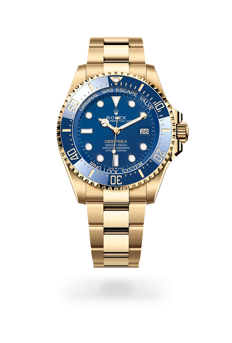 Rolex Deepsea in 18 ct yellow gold, M136668LB-0001 - Chung Fatt Kee