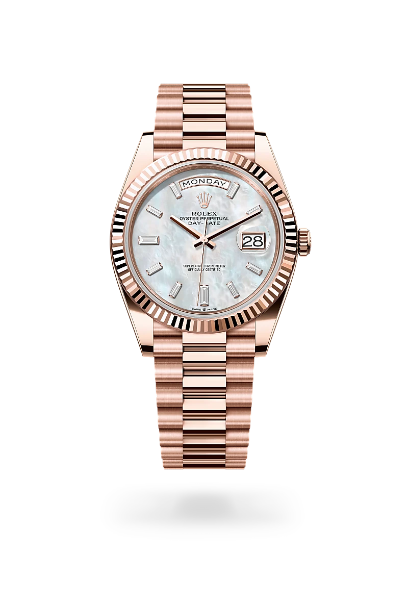 Rolex Day-Date in 18 ct Everose gold - Chung Fatt Kee