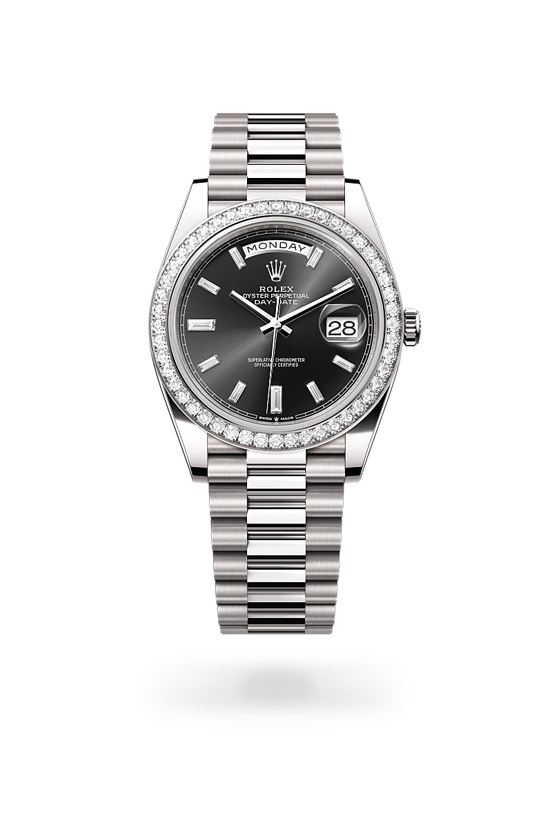 Rolex Day-Date in 18 ct white gold - Chung Fatt Kee