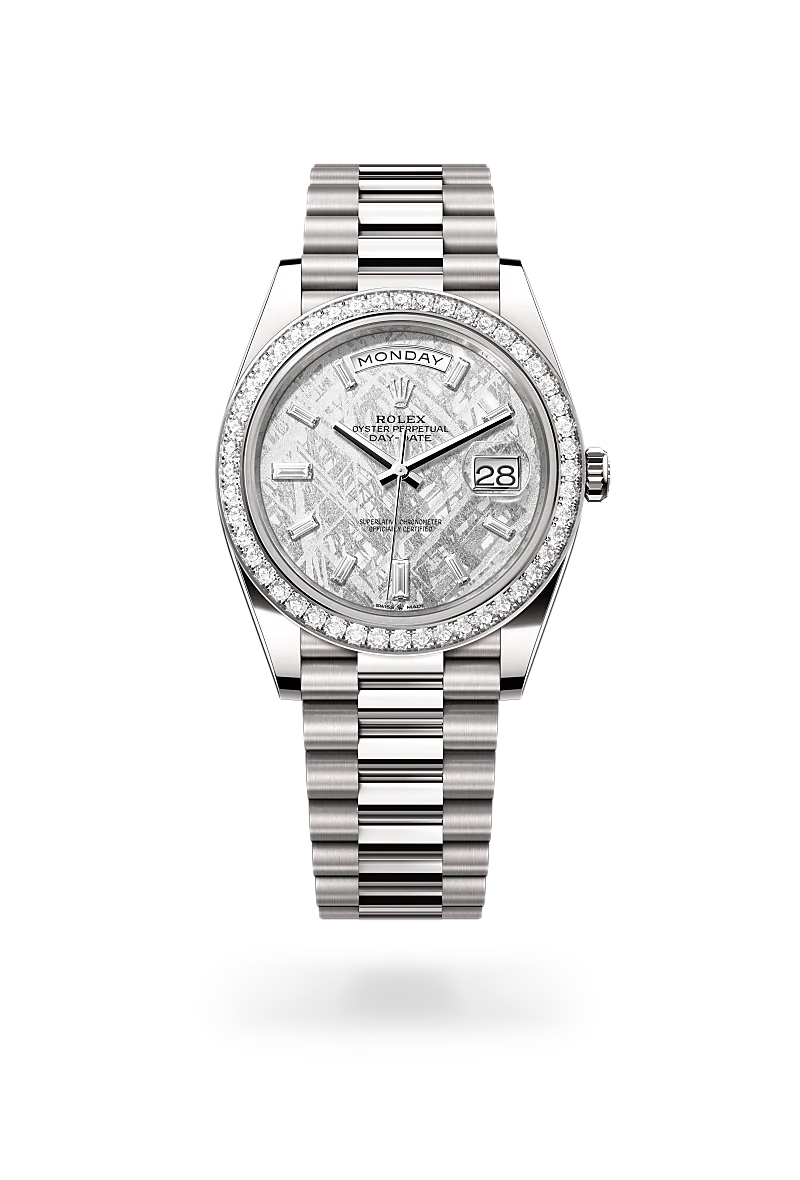 Rolex Day-Date in 18 ct white gold - Chung Fatt Kee