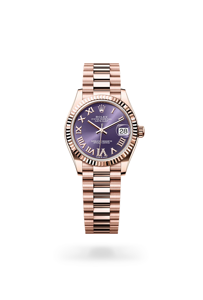 Rolex Datejust in 18 ct Everose gold - Chung Fatt Kee