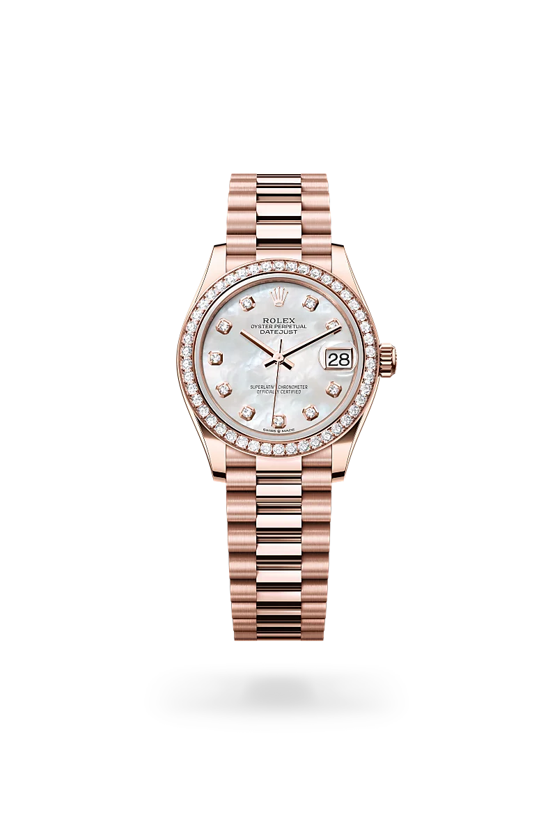 Rolex Datejust in 18 ct Everose gold - Chung Fatt Kee