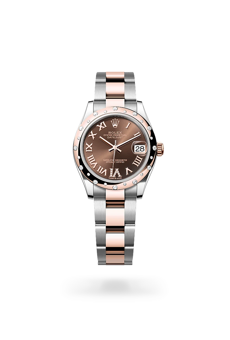 Rolex Datejust in Everose Rolesor - combination of Oystersteel and Everose gold - Chung Fatt Kee