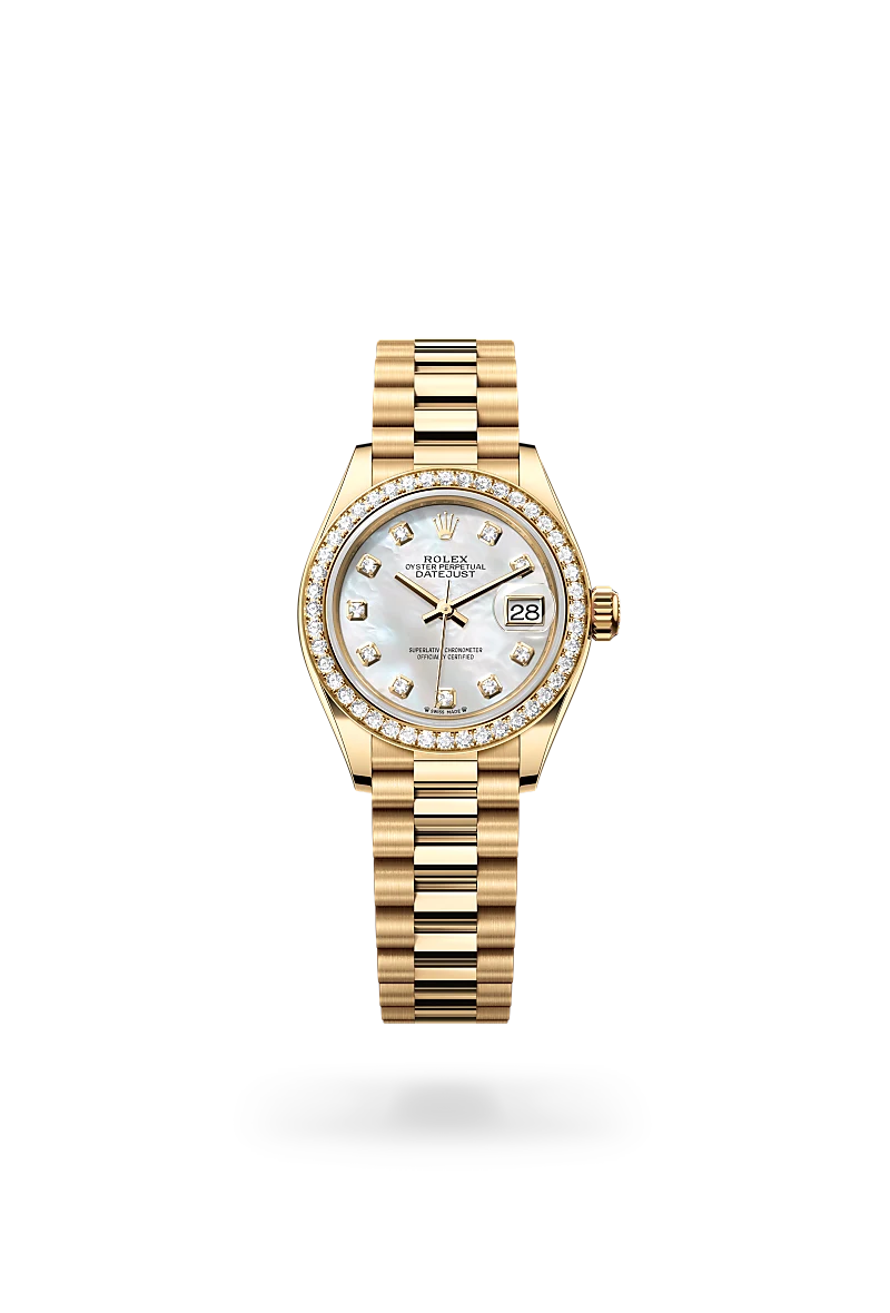 Rolex Lady-Datejust in 18 ct yellow gold - Chung Fatt Kee