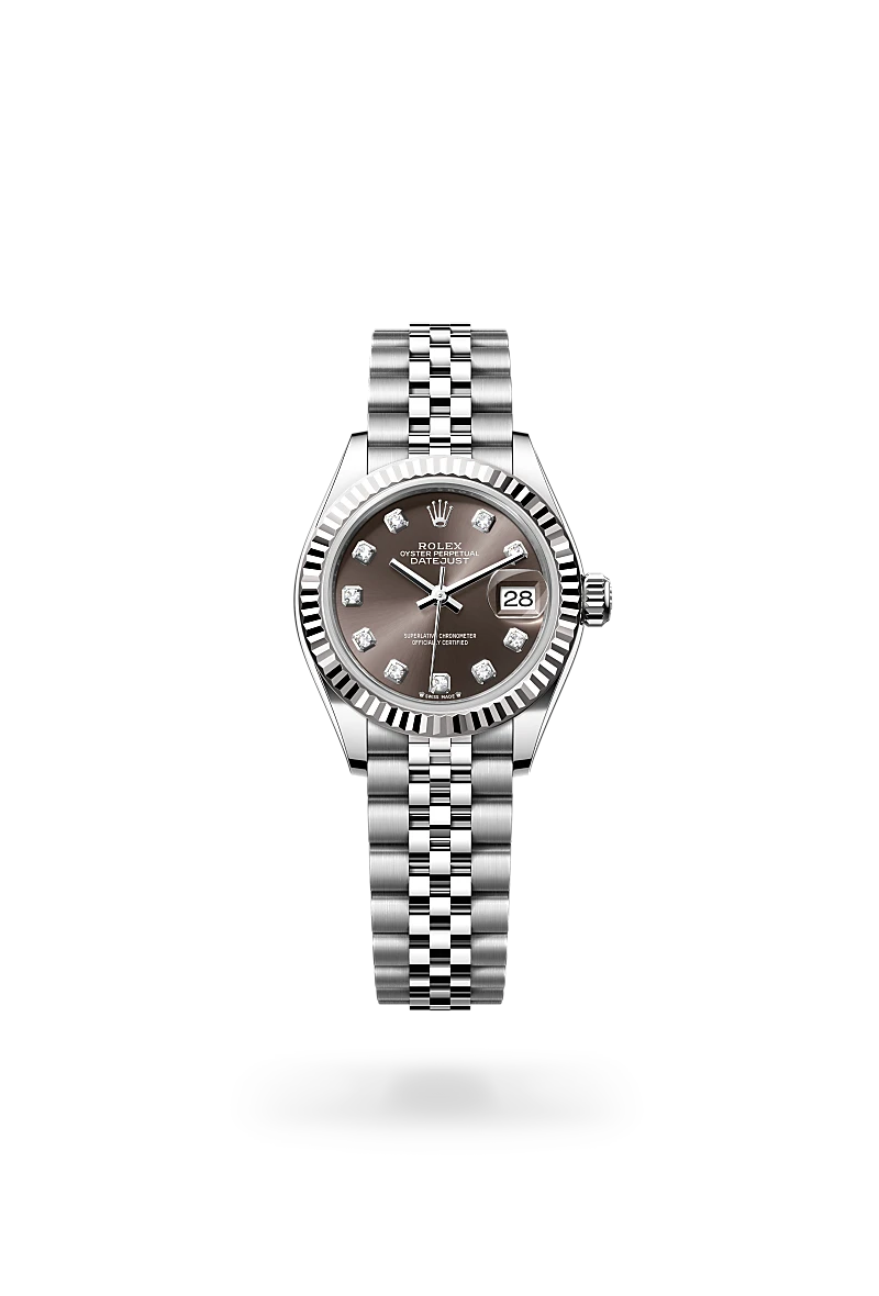 Rolex Lady-Datejust in White Rolesor - combination of Oystersteel and white gold - Chung Fatt Kee