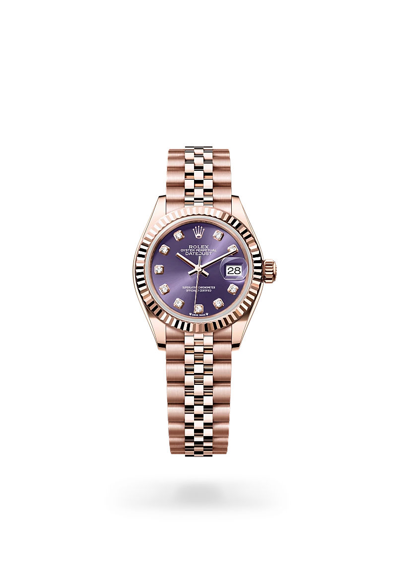 Rolex Lady-Datejust in 18 ct Everose gold - Chung Fatt Kee