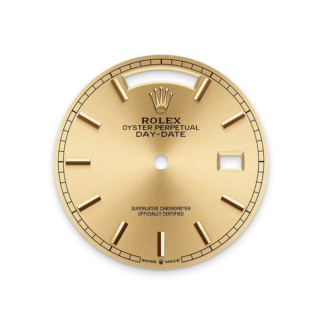Rolex Day-Date in 18 ct yellow gold, M128238-0045 - Chung Fatt Kee