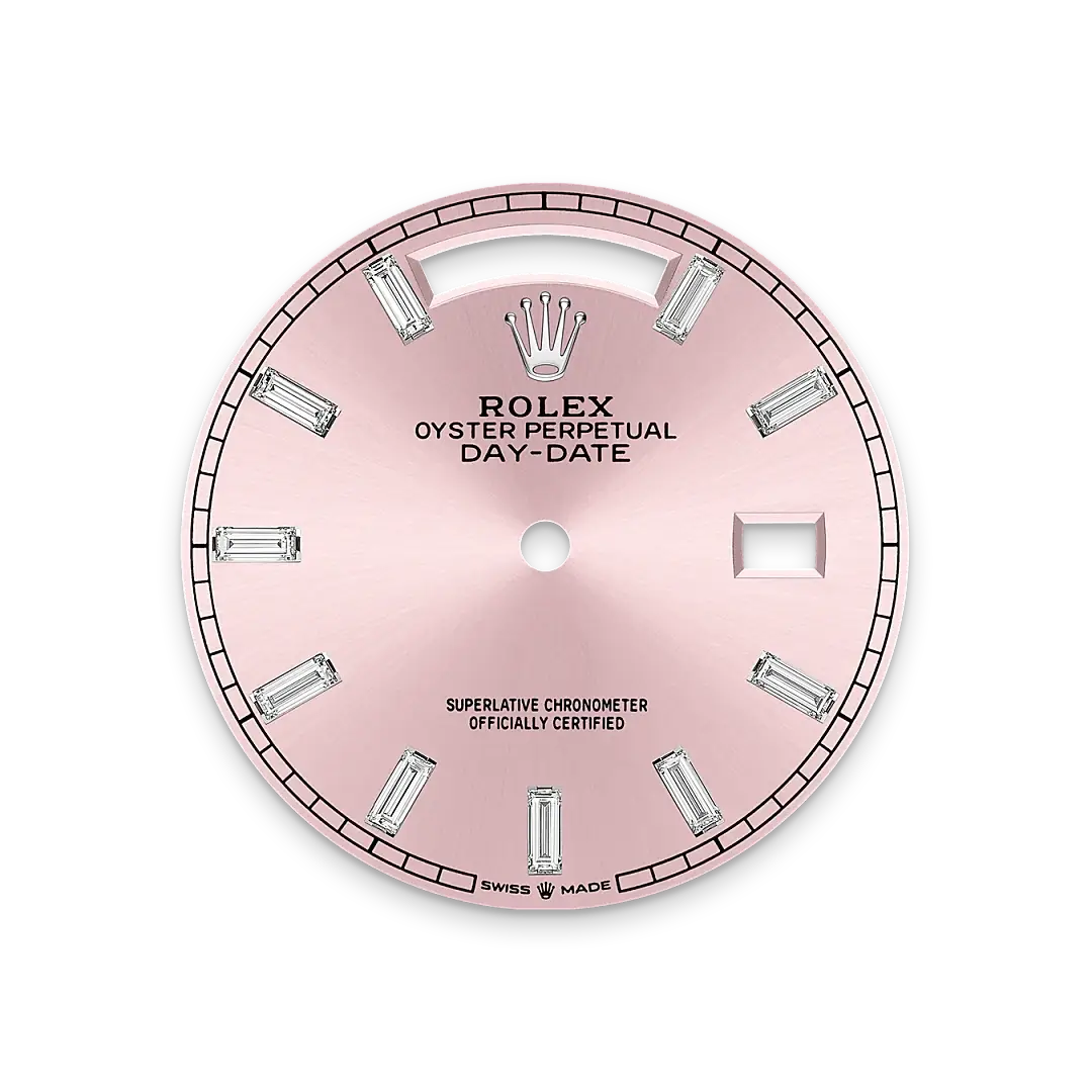 Rolex Day-Date in 18 ct white gold, M128399TBR-0029 - Chung Fatt Kee