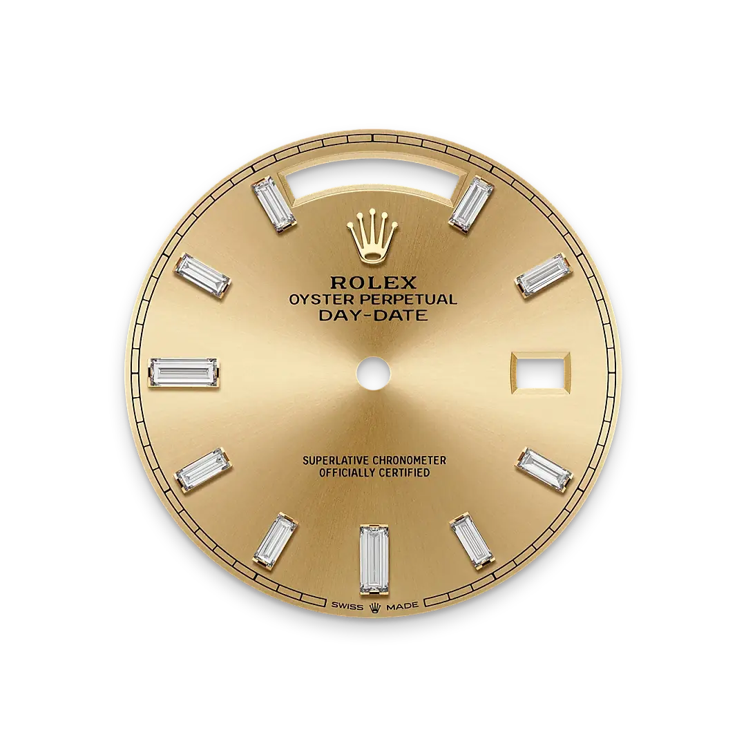 Rolex Day-Date dalam Emas kuning 18 karat, M228348RBR-0002 - Chung Fatt Kee