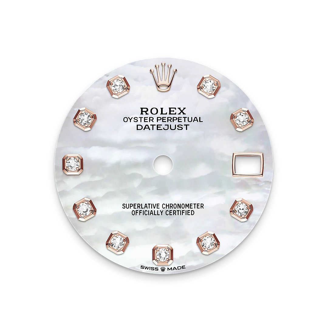 Rolex Datejust in 18 ct Everose gold, M278285RBR-0005 - Chung Fatt Kee