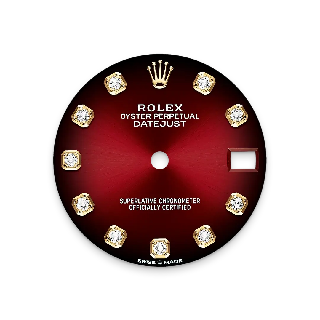 Rolex Datejust dalam Emas kuning 18 karat, M278288RBR-0041 - Chung Fatt Kee