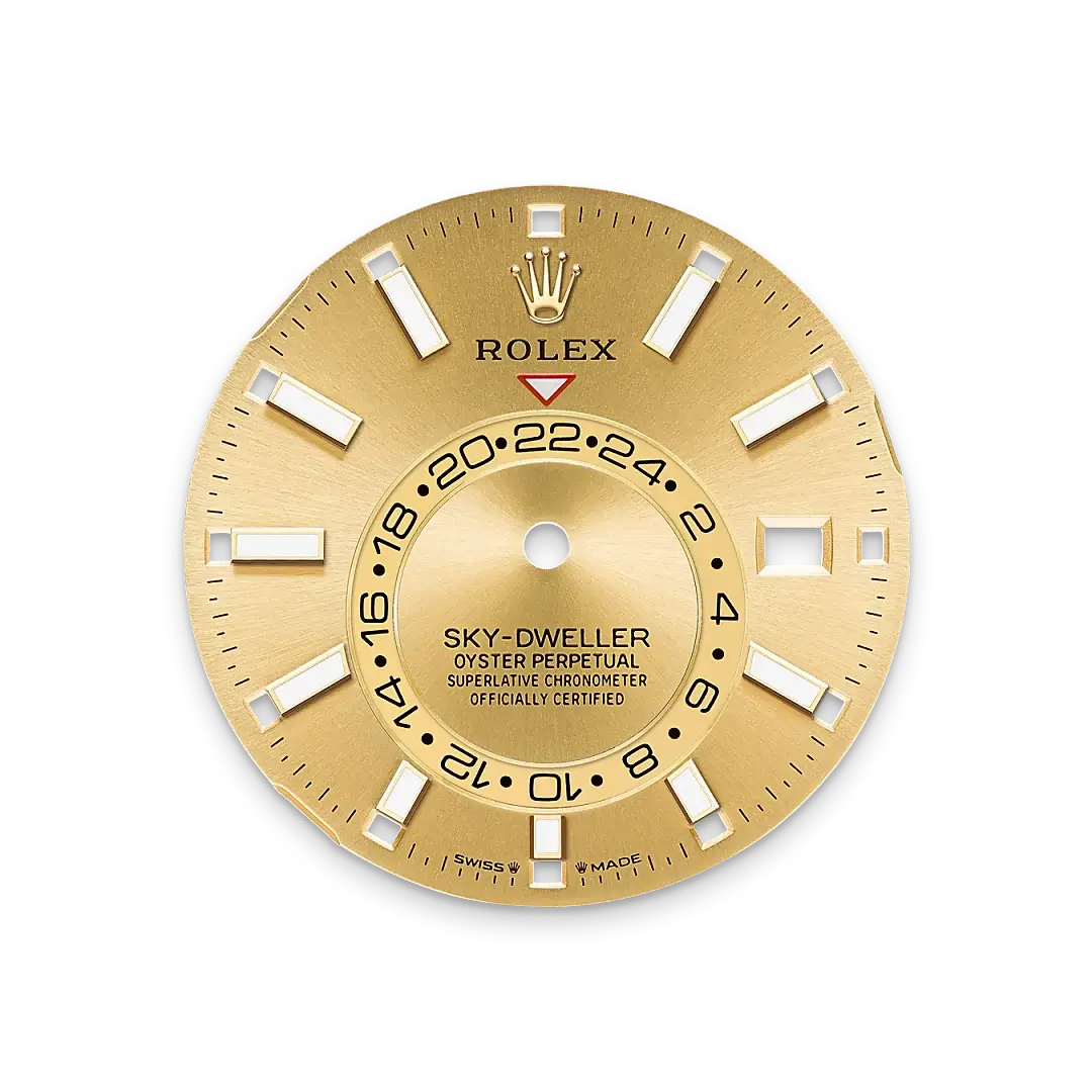 Rolex Sky-Dweller in Yellow Rolesor - combination of Oystersteel and yellow gold, M336933-0001 - Chung Fatt Kee