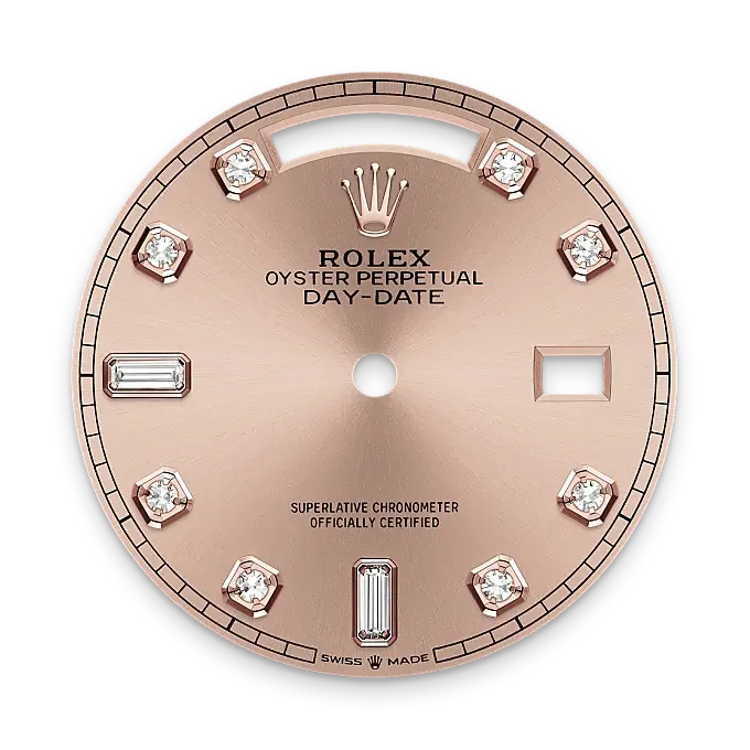 Rolex Day-Date dalam Emas Everose 18 karat, M128235-0009 - Chung Fatt Kee