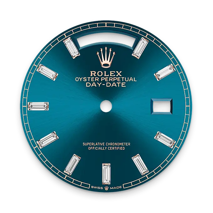 Rolex Day-Date in 18 ct Everose gold, M128395TBR-0032 - Chung Fatt Kee