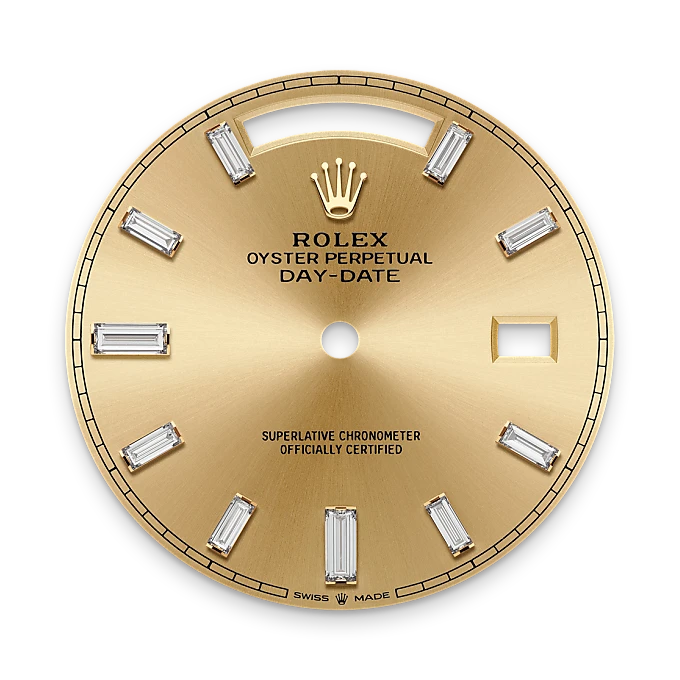 Rolex Day-Date dalam Emas kuning 18 karat, M228348RBR-0002 - Chung Fatt Kee