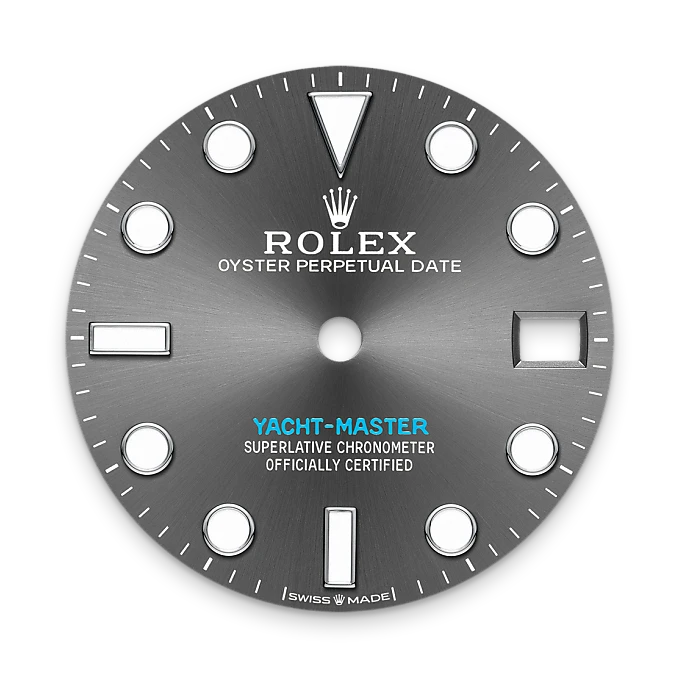 Rolex Yacht-Master dalam Rolesium - kombinasi Oystersteel dan platinum, M268622-0002 - Chung Fatt Kee