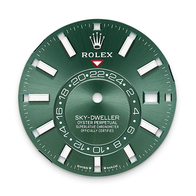 Rolex Sky-Dweller in White Rolesor - combination of Oystersteel and white gold, M336934-0001 - Chung Fatt Kee