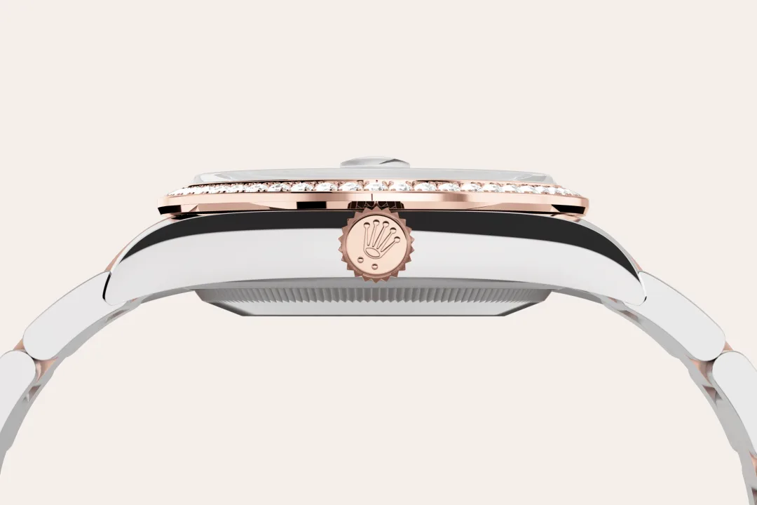Rolex Datejust dalam Rolesor Everose - kombinasi Oystersteel dan emas Everose, M126281RBR-0016 - Chung Fatt Kee
