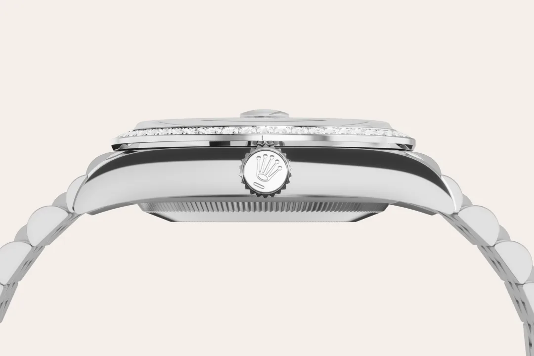 Rolex Datejust in White Rolesor - combination of Oystersteel and white gold, M126284RBR-0011 - Chung Fatt Kee