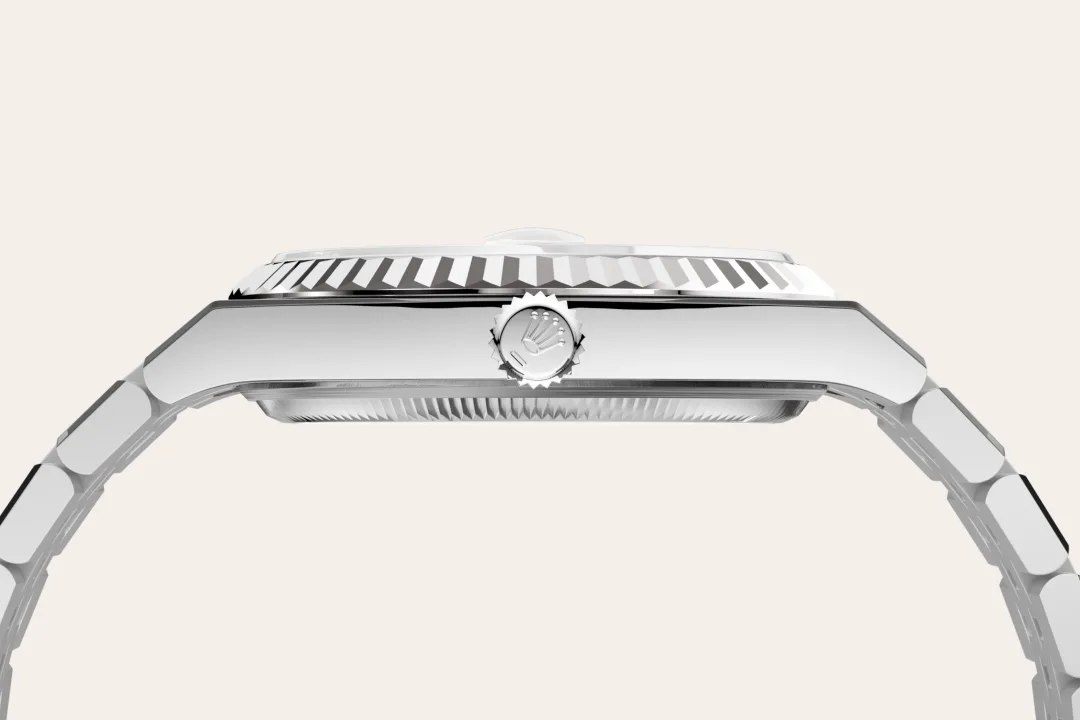 Rolex Land-Dweller in White Rolesor - combination of Oystersteel and white gold, M127234-0001 - Chung Fatt Kee