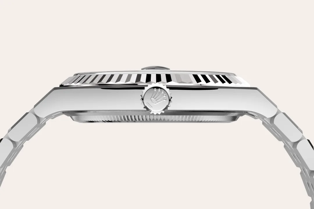 Rolex Land-Dweller in White Rolesor - combination of Oystersteel and white gold, M127334-0001 - Chung Fatt Kee