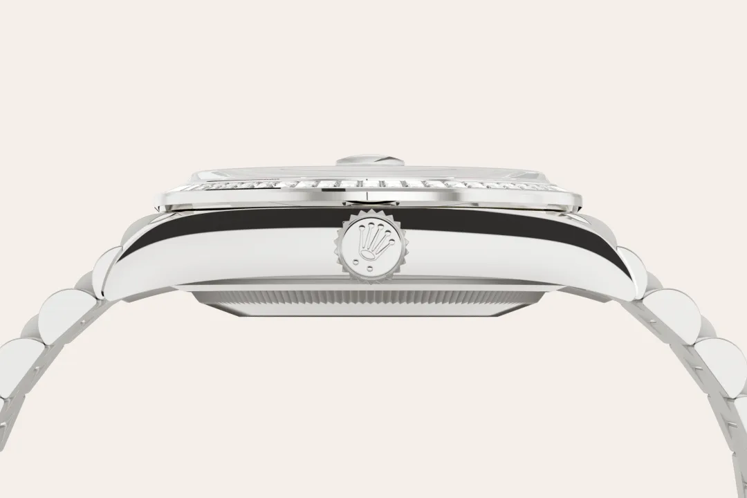 Rolex Day-Date in 18 ct white gold, M128399TBR-0029 - Chung Fatt Kee