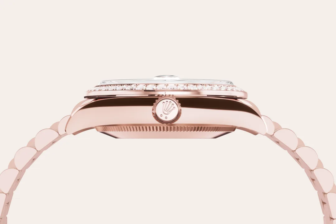 Rolex Datejust in 18 ct Everose gold, M278285RBR-0005 - Chung Fatt Kee