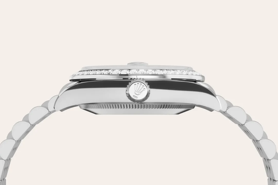 Rolex Datejust in White Rolesor - combination of Oystersteel and white gold, M278384RBR-0008 - Chung Fatt Kee