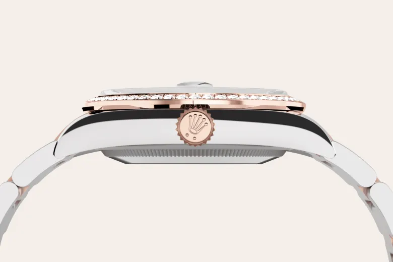 Rolex Datejust dalam Rolesor Everose - kombinasi Oystersteel dan emas Everose, M126281RBR-0016 - Chung Fatt Kee