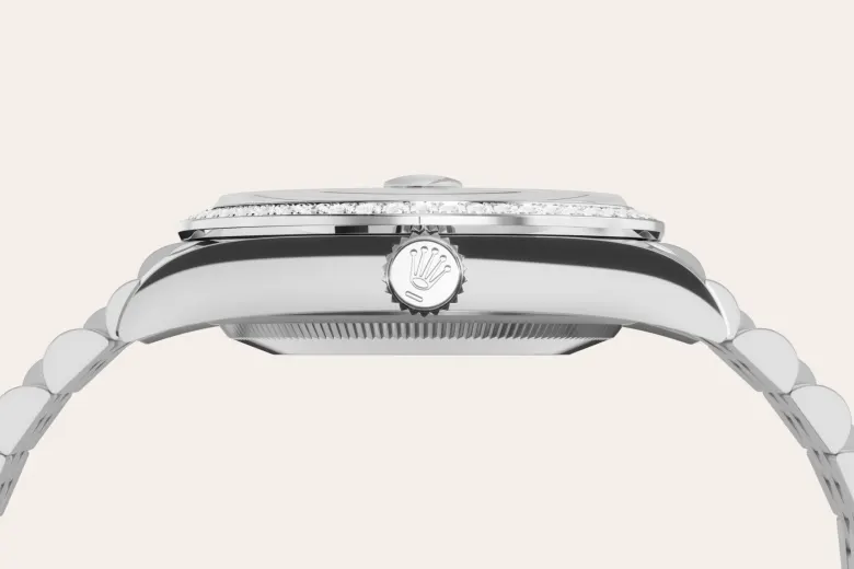 Rolex Datejust in White Rolesor - combination of Oystersteel and white gold, M126284RBR-0011 - Chung Fatt Kee