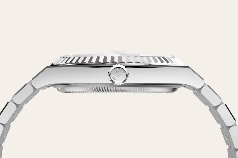 Rolex Land-Dweller in White Rolesor - combination of Oystersteel and white gold, M127234-0001 - Chung Fatt Kee