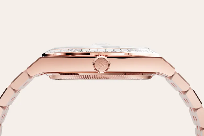 Rolex Land-Dweller in 18 ct Everose gold, M127285TBR-0002 - Chung Fatt Kee