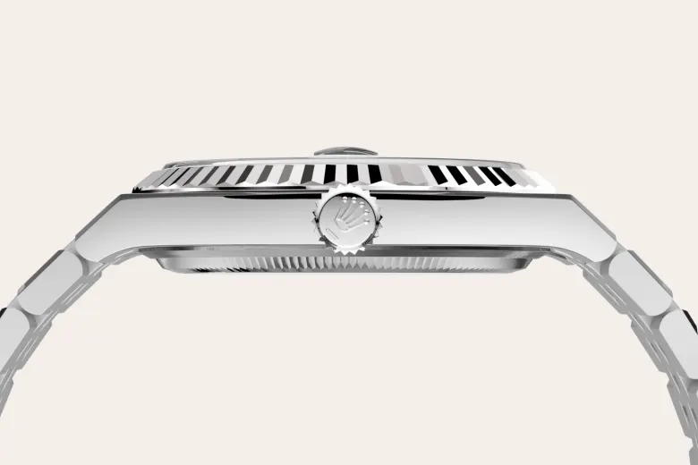 Rolex Land-Dweller in White Rolesor - combination of Oystersteel and white gold, M127334-0001 - Chung Fatt Kee