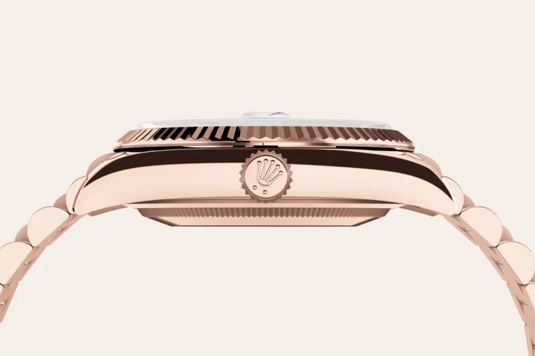 Rolex Day-Date dalam Emas Everose 18 karat, M128235-0009 - Chung Fatt Kee
