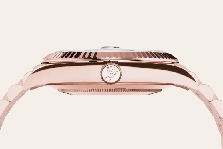 Rolex Day-Date in 18 ct Everose gold, M228235-0055 - Chung Fatt Kee
