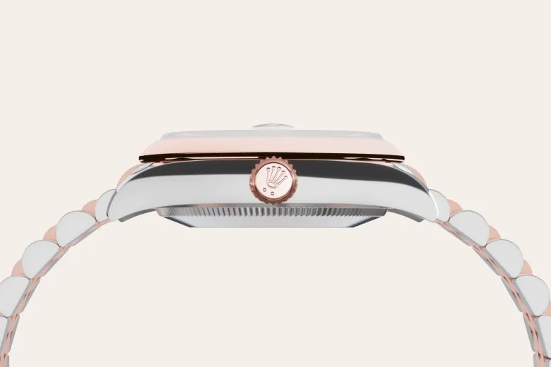 Rolex Datejust in Everose Rolesor - combination of Oystersteel and Everose gold, M278241-0018 - Chung Fatt Kee
