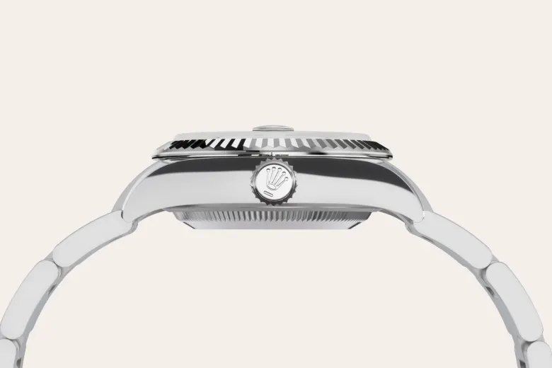Rolex Lady-Datejust in White Rolesor - combination of Oystersteel and white gold, M279174-0020 - Chung Fatt Kee
